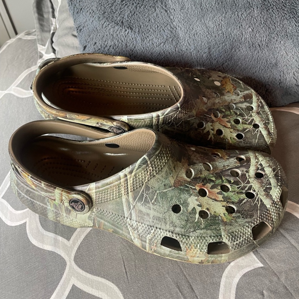 Camo Crocs